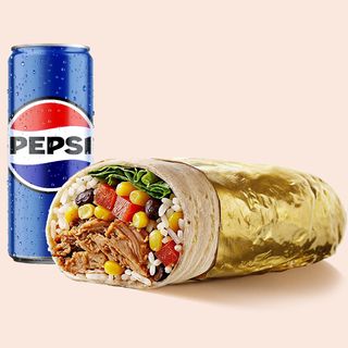 Achiote Piletina Burrito definisani + Pepsi 0.33l