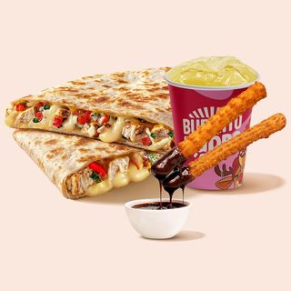 Pikantna piletina kesadilja obrok