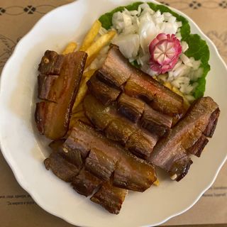 Slanina na žaru