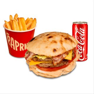 ROYAL + pomfrit i coca cola 0.3l