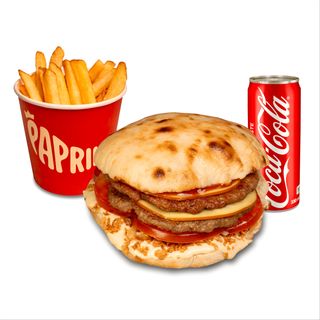 BOSS + pomfrit i coca cola 0.3l