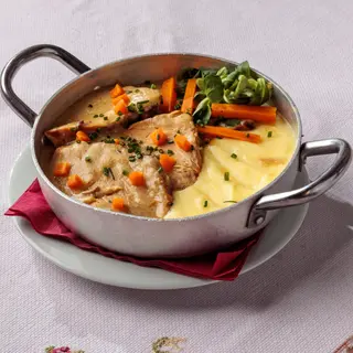 Teleći ribić u saftu