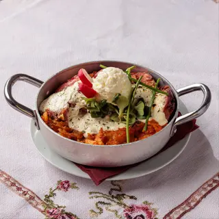 Butkica u sosu od rena sa kajmakom -  mala porcija 500G