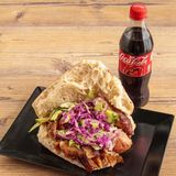 TELEĆI KEBAB XXL LEPINJA (180 grama mesa) + piće 0,5