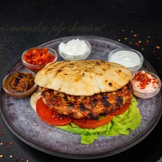 Gurmanska pljeskavica(250gr.)