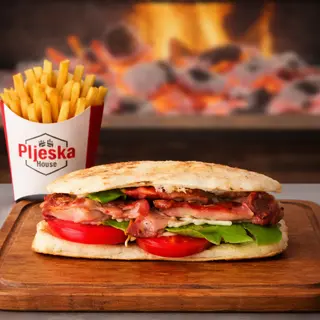Dimljeni pileci batak+pomfrit