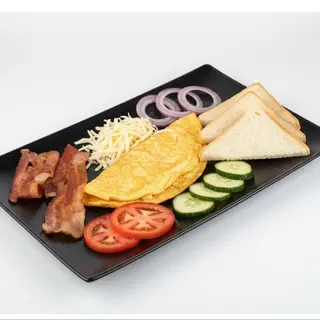 Omlet slanina