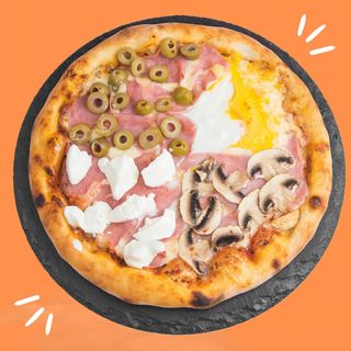 Quattro Stagioni pizza 24 cm