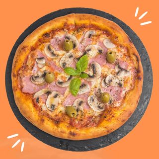 Capricciosa pizza  24 cm