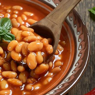 Čorbast pasulj sa svinjskim mesom