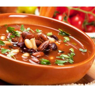 Čorbast pasulj sa butkicom