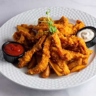 Pohovani pileći štapići