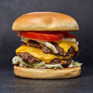 Classic Cheeseburger Double