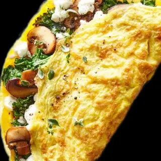 Omlet u tortilji sa šampinjonima