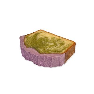 Ube vanila matcha Loaf cake