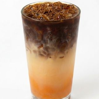 Iced Pumpkin Spice Caramel Macchiato​