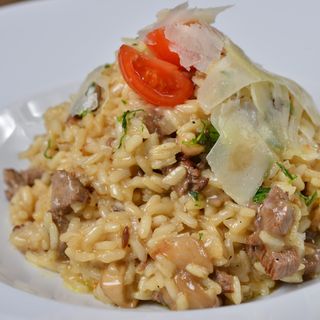 Rižoto sa biftekom i vrganjem