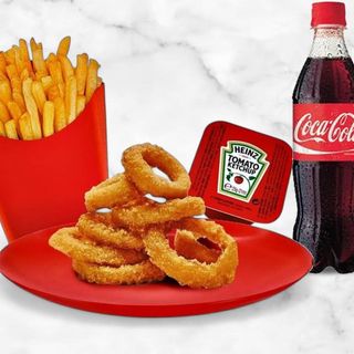 Obrok Onion rings+Coca Cola 0.5