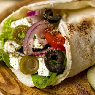Jabneh zeitun ma zaatar sendvič