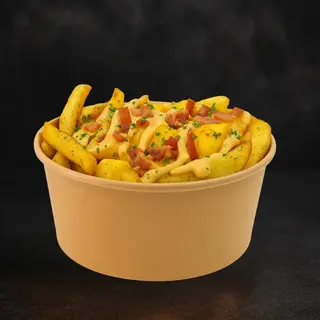 Cheese whiz pomfrit
