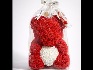 Veliki meda u celofanu sa Raffaello cokoladicom