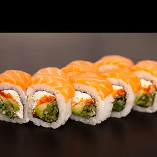 8sushi-Rolnica să lososom i sirom/salmon&cheese roll