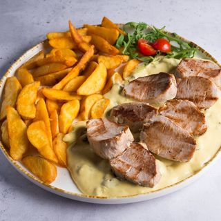 Svinjski file u sosu od senfa