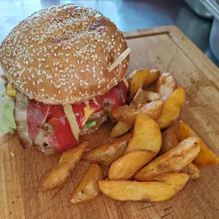 Burger big bite chili