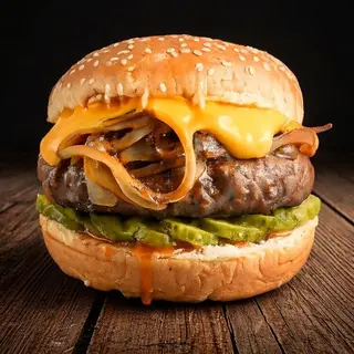 Cheezy Beef Burger