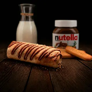 Palačinka sa Nutellom i plazmom u mleku