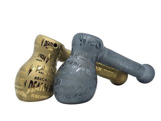 Death Row Records - Full Metallic Etched Hammer