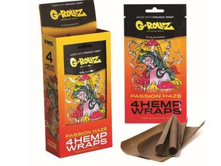 G-ROLLZ | Passion Haze hemp blantovi - 4 kom