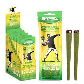 G-Rollz | 2x LEMON HAZE Terpene-infused srolani blantovi