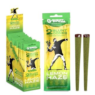 G-Rollz | 2x LEMON HAZE Terpene-infused srolani blantovi