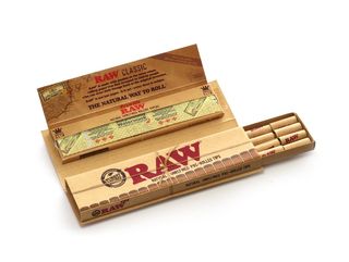 Raw Connoiseur KS + Prerolled Tips