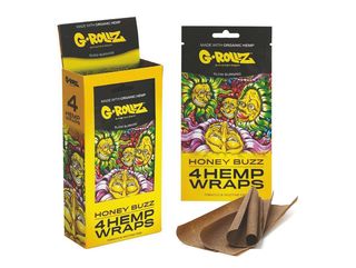 G-ROLLZ | Honey Buzz hemp blantovi - 4 kom