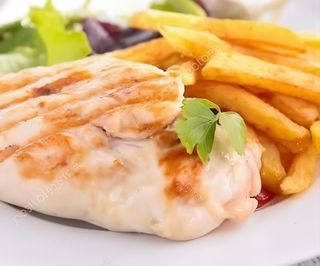 Piletina sa grilovanim povrćem