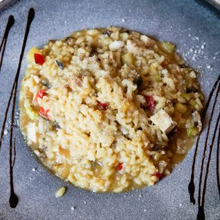 Ćureći rižoto sa povrćem