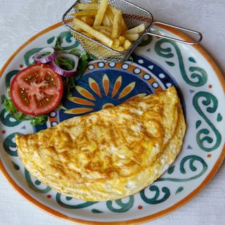 Omlet sa sirom