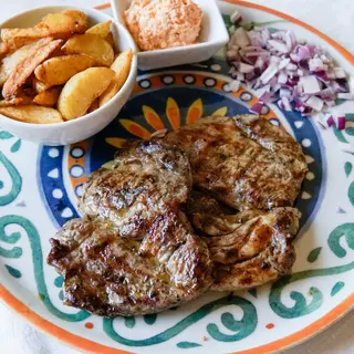 Svinjski vrat iz marinade