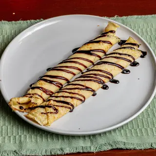 Palačinke sa nutelom i plazmom u mleku