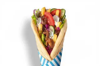 Mali Gyros u pita hlebu