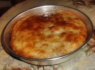 Burek pizza - tepsija