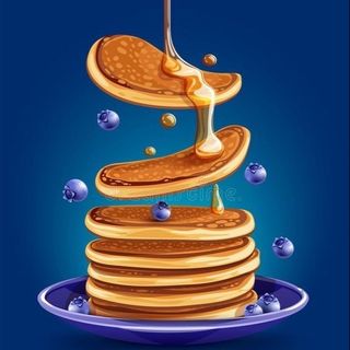 Palačinka proteinska sa kremom i malinama