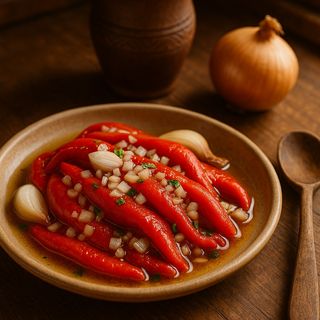 Белолучена паприка 100г