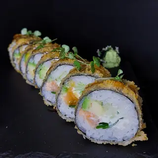 Tempura Losos Futomaki - XXL Rolnica