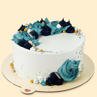 Mini poklon torta plava
