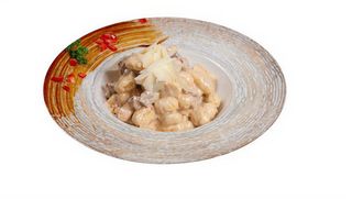 Njoke sa piletinom i gamborima