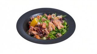 Salata od lososa i lignje