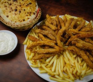 Pohovani pileći štapići